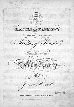 James Hewitt - The Battle of Trenton Cover