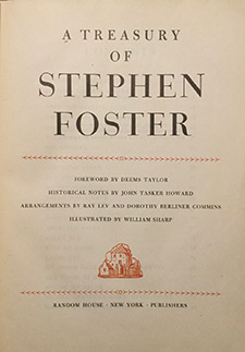 A Treasury of Stephen Foster